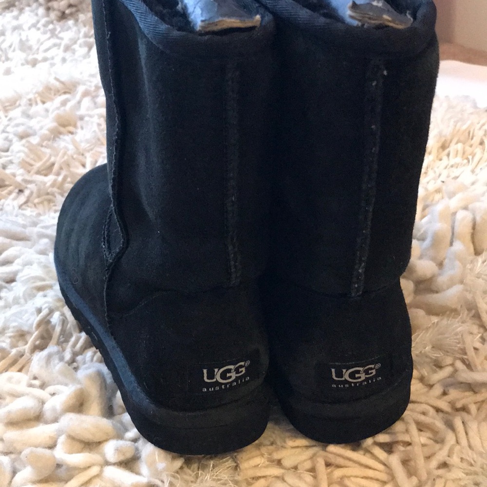 Short Black UGG boots (water proofed)
